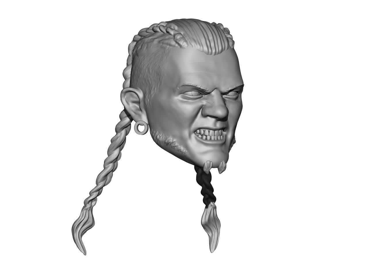 Extreme Jeff 25' Unpainted Resin head